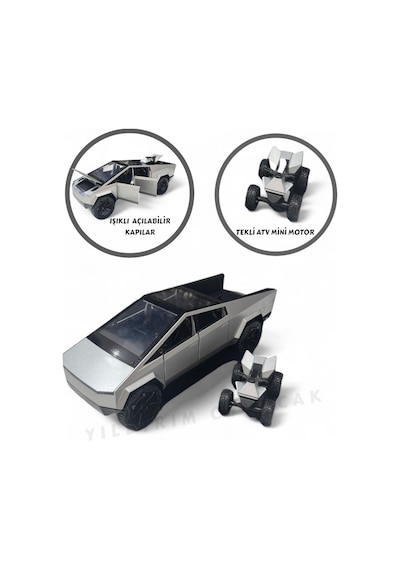 Sesli Işıklı Çek Bırak Model Açılabilir Kapılar Full Fonksiyon Metal Kasa 23 Cm Araba 98707484
