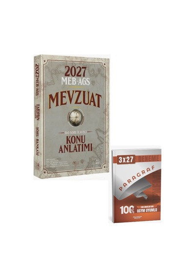 Cba 2027 Meb Ags Mevzuat Konu Anlatımı+ Anla Kazan Paragraf