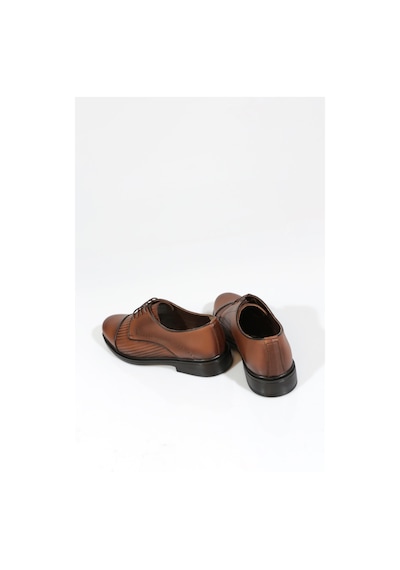 Dgn 2054 Erkek Oxford Ayakkabi Taba