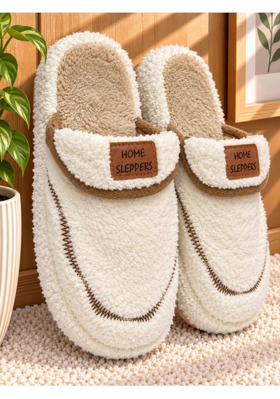 Modafrato Home Sleep Model Tokalı Havlu Kadın Ev Terliği - Sıcak Tutan Pofuduk Terlik Ses Yapmaz Taban Beyaz Modafrato Home Sleep Model Tokalı Havlu Kadın Ev Terliği - Sıcak Tutan Pofuduk Terlik Ses Yapmaz Taban Beyaz