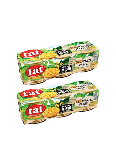 Tat Mısır 3x210 Gr X 2 Adet