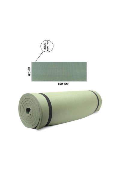 10 Mm Çok Amaçlı Su Geçirmez Kamp Matı 190 Cm X 50 Cm Çok Renkli