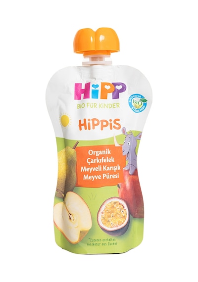 Hipp Organik Çarkıfelek Meyveli Karışık Meyve Püresi 100 G