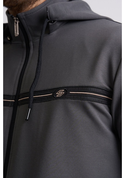 Shooter Sportswear Shooter Klasik Erkek Eşofman Takımı Çıkartılabilir Kapüşonlu Rahat Kalıp Füme Shooter Sportswear Shooter Klasik Erkek Eşofman Takımı Çıkartılabilir Kapüşonlu Rahat Kalıp Füme
