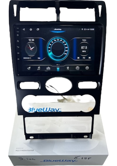 Ford Mondeo 2002-2007 Blueway 8-128 Tam Profesyonel Oem Multimedia 9"