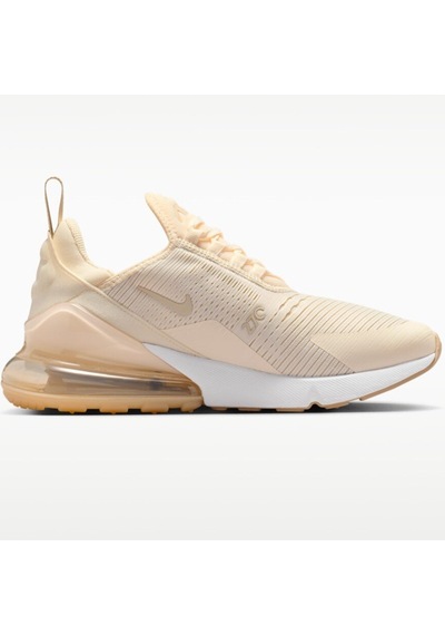 Nike Air Max 270 Womens Sneaker Cream Kadın Günlük Spor Ayakkabı Krem