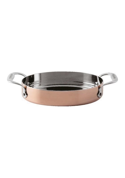 Paderno Mini Oval Bakır Sahan 17 13 Cm 3,5h Bakır