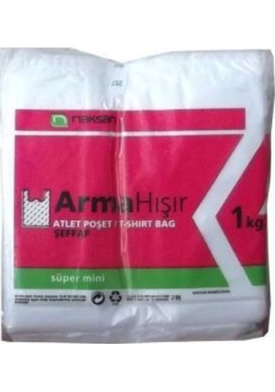Naksan Şeffaf Poşet Süper Mini 1 Kg