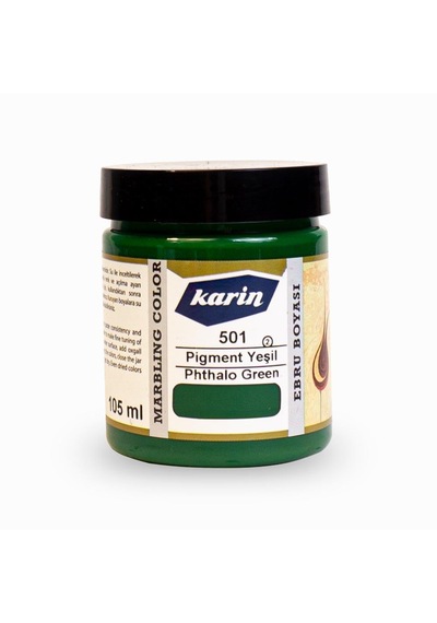 Karin Ebru Boyası 105 Ml. 501 Pigment Yeşil