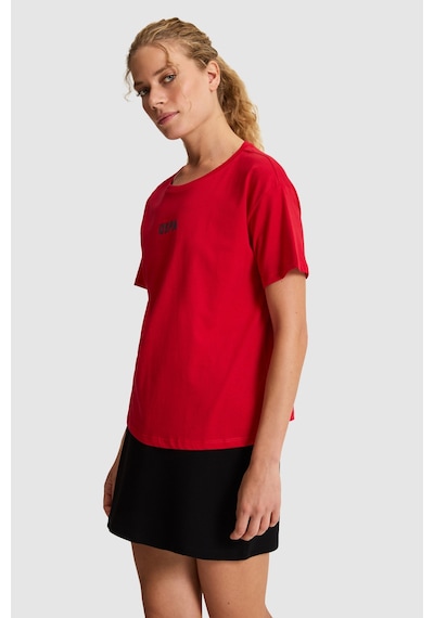U.S. Polo Assn. U.s. Polo Assn. Kadın Kırmızı Tişört 50323530-vr030 Kirmizi
