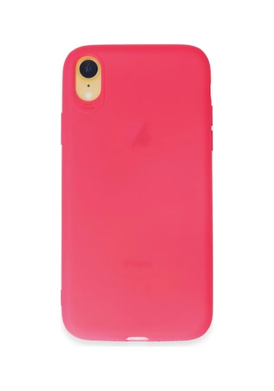 Cosmotex Newface Apple, Uyumlu iPhone Xr Kılıf First Silikon - Pembe