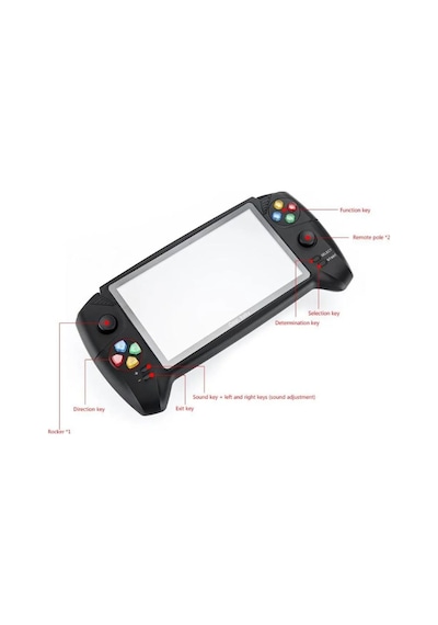 Konsol Plus JL07 7" 16 GB Hafıza 3000 Oyunlu Hd Retro Video Oyun Konsol