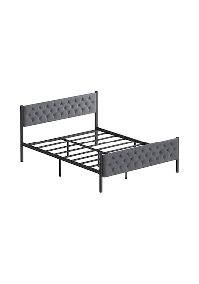Karyola, Stil Metal Karyola, 140x190 Cm, Kapitone İşlemeli Karyo 140 X 190 Cm Karyola, Stil Metal Karyola, 140x190 Cm, Kapitone İşlemeli Karyo 140 X 190 Cm