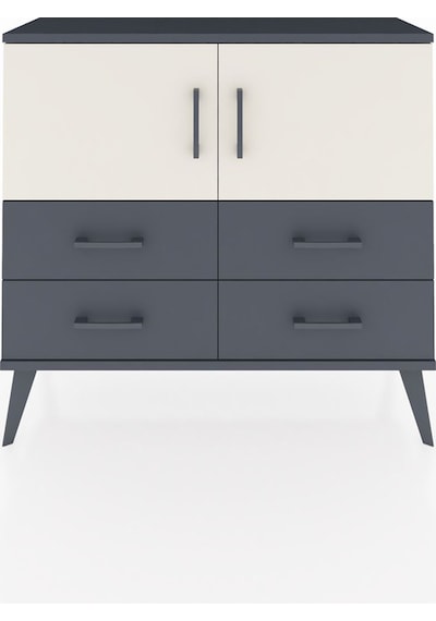 Arges Şifonyer 2 Raflı 4 Çekmeceli 2 Kapaklı 88x30x80 Antrasit-aytaşı/antrasit Aytaşı/antrasit Arges Şifonyer 2 Raflı 4 Çekmeceli 2 Kapaklı 88x30x80 Antrasit-aytaşı/antrasit Aytaşı/antrasit