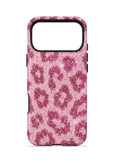Velvoria Valestra Pembe Leopar Apple iPhone Uyumlu 17 Pro Darbe Korumalı Kılıf Valestra Select - Pembe Leopar