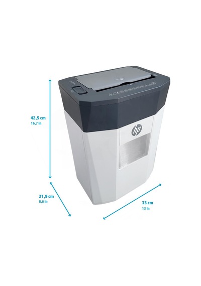 Hp Oneshred Auto 80cc Otomatik Beslemeli Evrak İmha Makinesi-çapraz Kesim-4,3x12mm-15lt