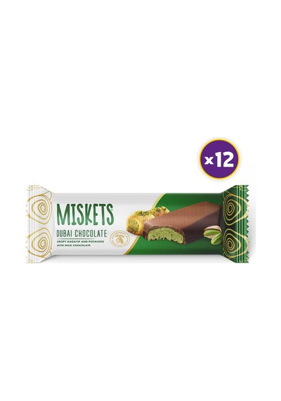 Sütlü Dubai Çikolatası 25 Gr X 12 Adet