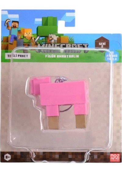 Minecraft 3d Figür Anahtarlık Seri 2