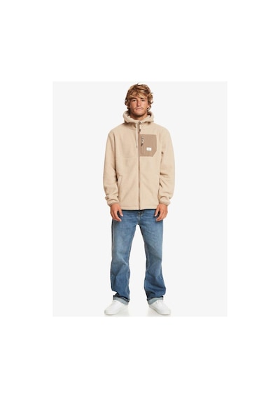 Quiksilver Clean Coasts Fz Solıd-3076 Plaza Taupe