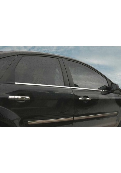 Ford C-max Krom Cam Alt Çıtası 4 Parça 2003-2010 Arası