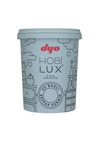 Dyo Hobilux Şeffaf Vernik Mat 0.9 Lt