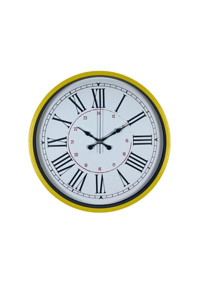 36 Cm Sarı Standart Duvar Saati 32967177