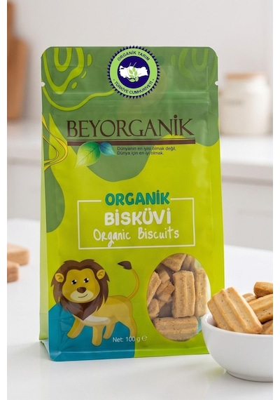 Beyorganik Organik Bebek Bisküvisi Pestisit Analizli 100 G