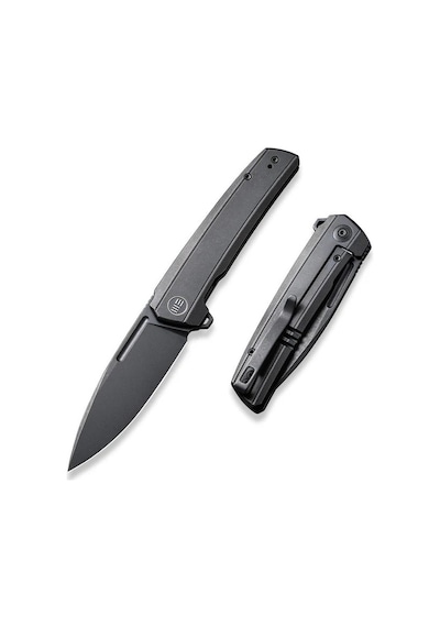 We Knife Speedster Black Titanium Handle Black Stonewashed Cpm 20cv Blade Kamp Çakı Siyah