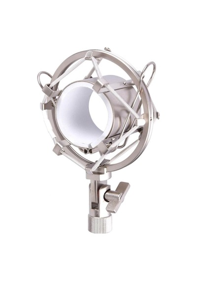 Lastvoice Shm-02 Pro Stüdyo Mikrofon Gri Shock Mount Metal