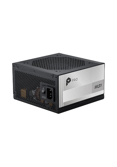 Msı Pro A1000pl Pcıe5 1000w 80+ Platinum 120mm Fan Power Supply Akak92msı0043