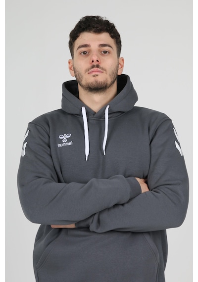 Hummel Armin Pamuklu Hoodie Antrasit