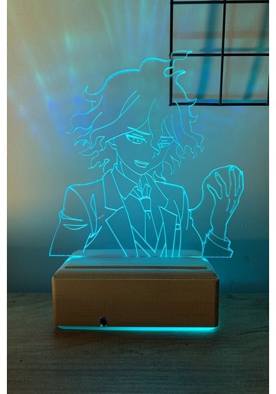 Nagito Komaeda 16 Renk Gece Lambası
