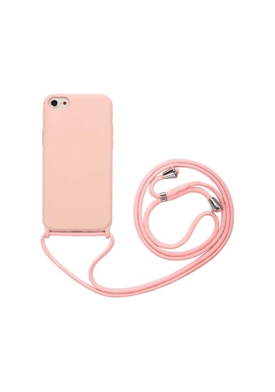 Apple Uyumlu iPhone 8 Kilif Askili Liquid Silicone Kadife Kapak 489321010