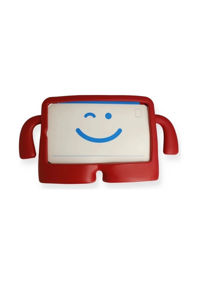 İpad Pro 13 2024 Karakter Tablet Silikon - Kırmızı