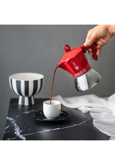 Bialetti Induction Kırmızı Moka Pot 2 Cups Bı-9069 Bialetti
