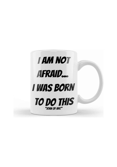 Joan Of Arc Quotes Gifts Vintage Retro Rainbow Style Kupa Bardak Porselen No12486 Karışık