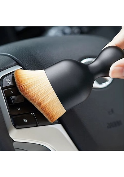 Fırça Seti Araç Oto Araba Klima Havalandırma Detaylı Temizlik Fırçası Premium Yumuşak Tüylü Fırça