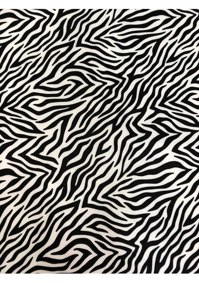 Enesar Home Zebra Desen Dijital Baski Döşemelik Kumaş 100 x 140 cm