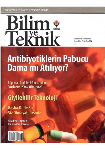 Tübitak - Bilim Ve Teknik - Antibiyotiklerin Pabucu Dama Mı Atılıyor - Aylık Popüler Bilim Dergisi - Retro Eski Basım Koleksiyon Kasım 2014-yıl - 48 Sayı:564 Not: Ekleri Yoktur Tübitak - Bilim Ve Teknik - Antibiyotiklerin Pabucu Dama Mı Atılıyor - Aylık Popüler Bilim Dergisi - Retro Eski Basım Koleksiyon Kasım 2014-yıl - 48 Sayı:564 Not: Ekleri Yoktur