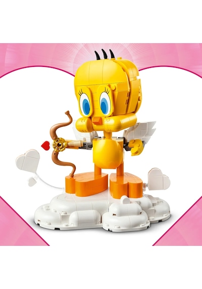LEGO Looney Tunes Sevgili Kuş Tweety 40824 - 12 Yaş ve Üzeri için Sergileme Modeli Yapım Seti (412 Parça)