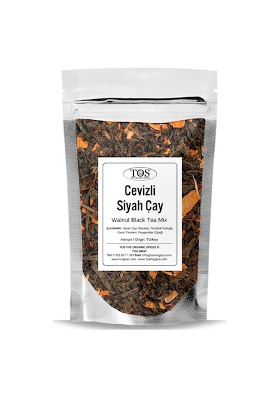 Tos The Organic Spices Cevizli Siyah Çay Karışımı 40 G
