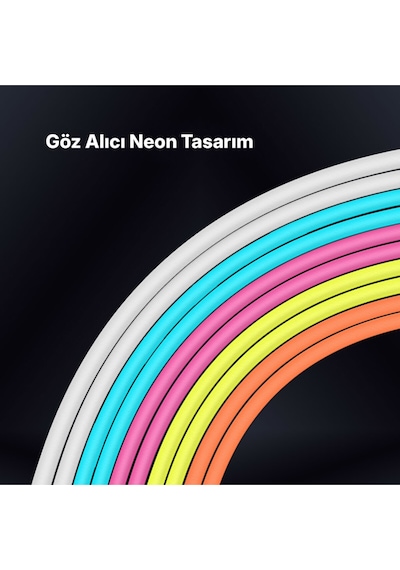 Ttec USB-C - Lightning Hızlı Şarj Kablosu 120 CM Beyaz