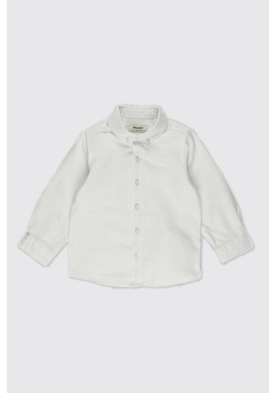 Erkek Çocuk Basic Beyaz Oxford Gömlek 7274476