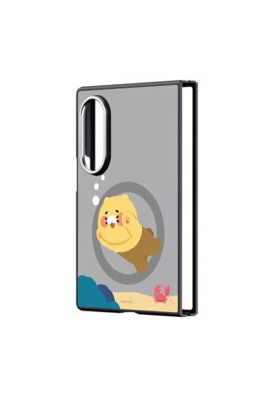Samsung Galaxy Uyumlu Z Fold8 Aynalı Magnet Kılıf (Kakao Friends)