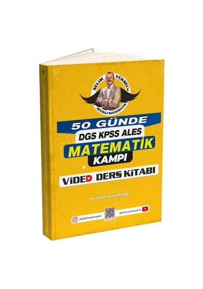 50 Günde Dgs Kpss Ales Matematik Kampı Video Ders Kitabı Bıyıklı Matematik