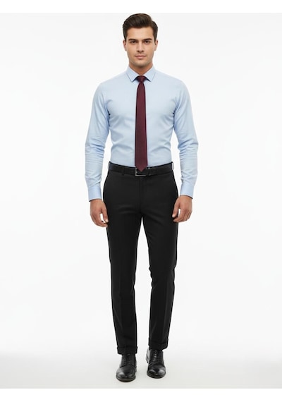 Presto Erkek Janella Slim Fit Likralı Pantolon Siyah 2025-011 Siyah