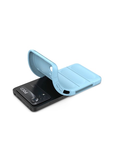 Poco X4 Pro 5g Kılıf Optimum Silikon - Sky Blue