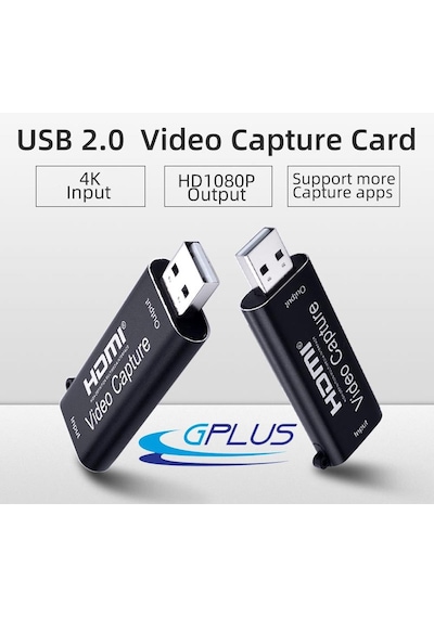 Gplus 4Kvc200 Obs Eba Zoom Uzaktan Eğitim Canlı Ders Yayın Kartı