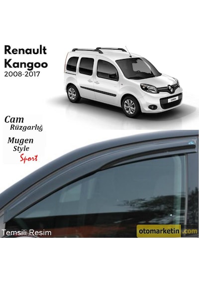 Renault Kangoo Mugen Cam Rüzgarlığı 2008-2017