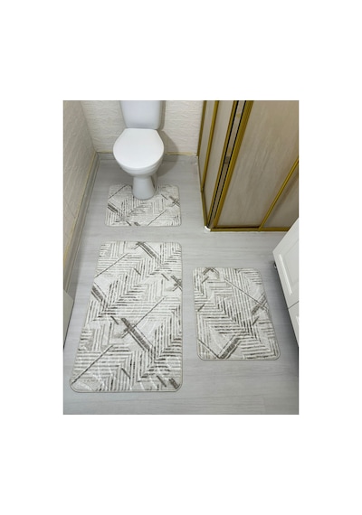 Buççin Online Mağaza Kaymaz Taban 60x100 Klozet Takımı Polyester Çok Renkli